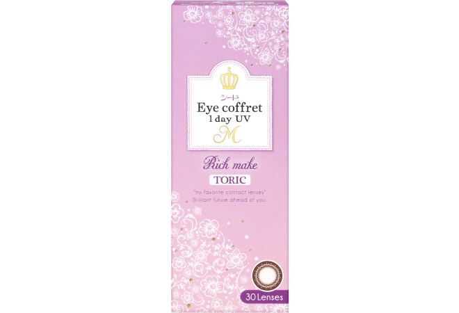 シード Eye coffret 1day UV M TORIC